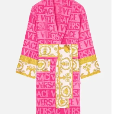 Pink Versace Robe