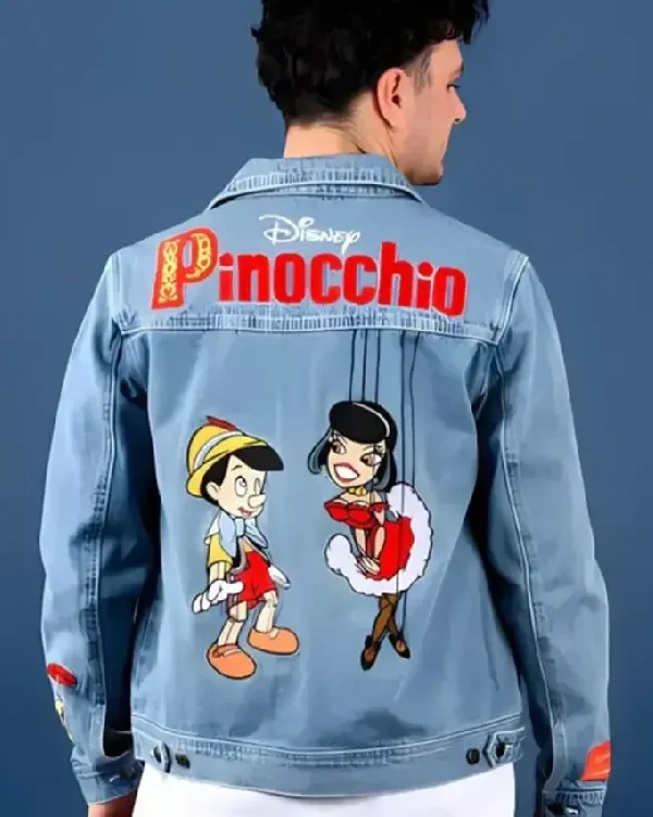 Pinocchio Anniversary Blue Denim Jacket