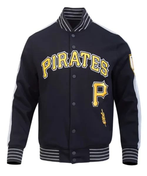 Pittsburgh Pirates Current Logo Game Day Black Jacket