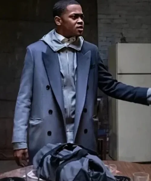 Power Book II Ghost S03 Tariq St. Patrick Grey Coat