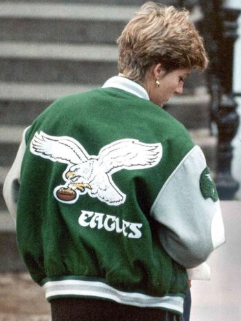 Princess-Diana-Philadelphia-Eagles-Varsity-Jacket