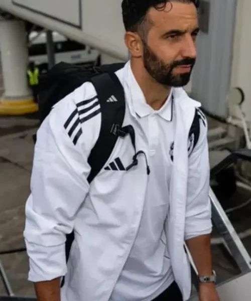 Ruben Amorim Manchester United White Jacket