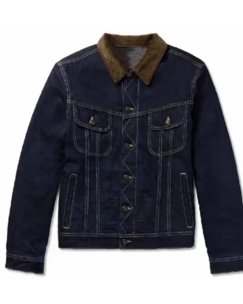 KINGSMAN THE GOLDEN CIRCLE AGENT TEQUILA DENIM JACKET - Image 2