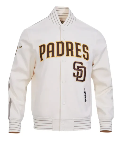 San Diego Padres Logo Game Day Eggshell Jacket