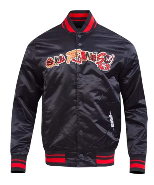 San Francisco 49ers City Ransom Classic Rib Satin Jacket