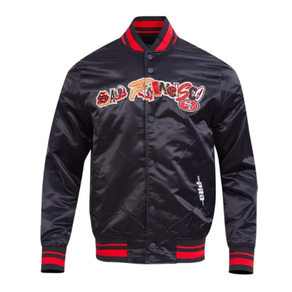 San Francisco 49ers City Ransom Classic Rib Satin Jacket
