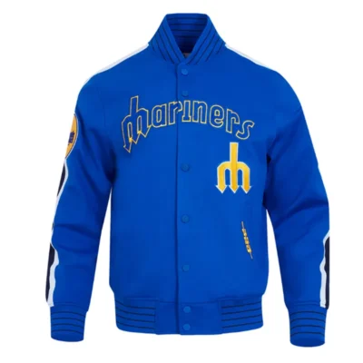 Seattle Mariners Logo Game Day Royal Jacket