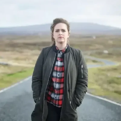 Shetland Alison O’Donnell Green Coat