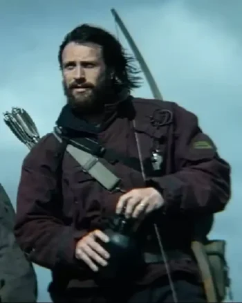 Shop 28 Years Later Jamie Maroon Jacket Sale