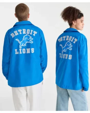 Detroit Lions Coaches Jacket - Image 2