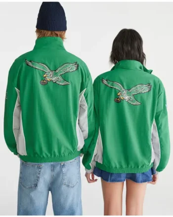 Philadelphia Eagles Full-Zip Track Jacket - Image 2