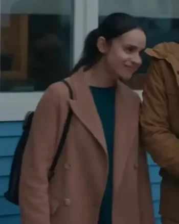Sofia Carson The Life List Wool Coat - Image 2