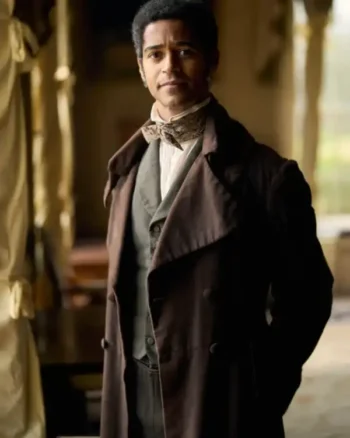 Miss Austen S01 Alfred Enoch Coat - Image 2