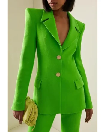 CBS Mornings 2025 Gayle King Single-Breasted Blazer - Image 2