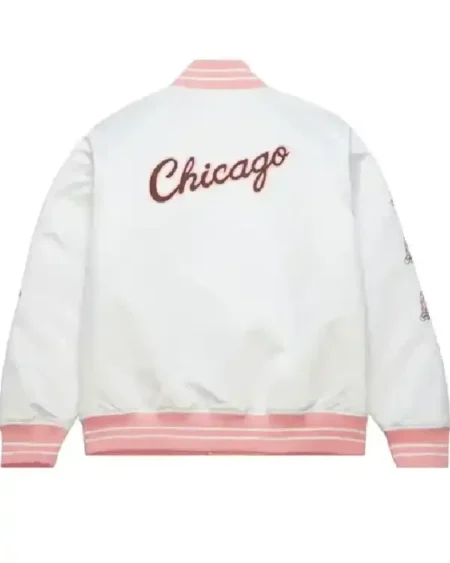 Shop Classic Chicago Bulls Neopolitan Satin Jacket Sale