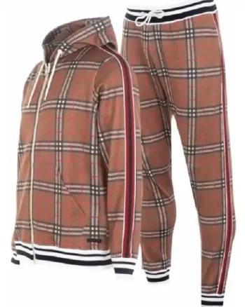 The Gentlemen Colin Farrell Brown Tracksuit - Image 2