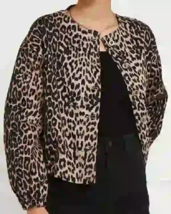 Shop Dunnes Savida Leopard Jacket Sale