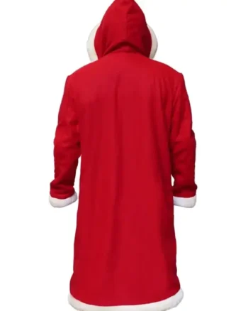Shop Goldie Hawn The Christmas Chronicles 2 2020 Mrs Claus Fur Hood Red Long Coat Sale