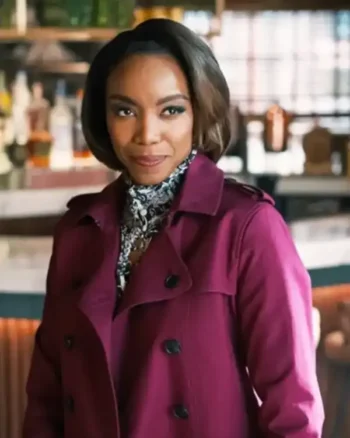 Shop Heather Headley TV Series Sweet Magnolias Heather Headley Purple Cotton