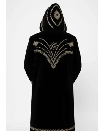 Hurry Up Tomorrow 2025 The Weeknd Hooded Coat - Image 2