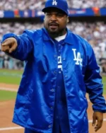 Shop Ice Cube Dodgers Satin Jacket Sale
