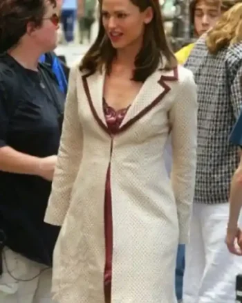 Shop Jen­nifer Gar­ner 13 Going On 30 Jenna Rink Polka Dot Coat Sale