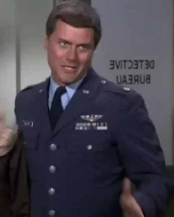 Shop Larry Hagman I Dream of Jeannie Major Tony Nelson Costume Suit Air Force Uniform For Hallowee Sale