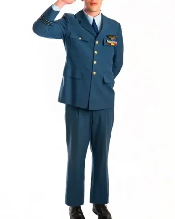Shop Larry Hagman I Dream of Jeannie Major Tony Nelson Costume Suit Air Force Uniform For Hallowee Sale