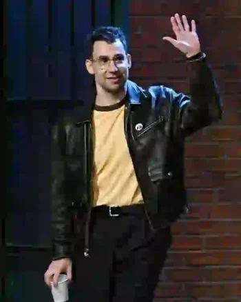 Jack Antonoff Leather Jacket - Image 4