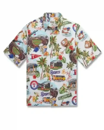 Shop MLB Team Texas Rangers Hawaiian Shirt For Men and Women On Sale 3