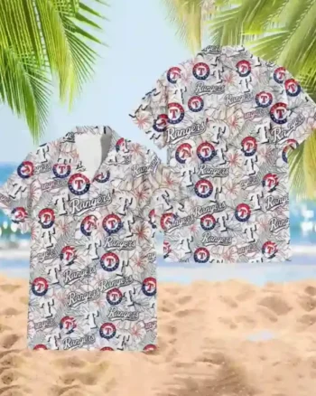 Texas Rangers Hawaiian Shirt - Image 7