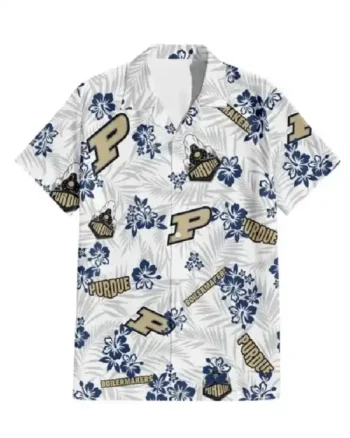 Shop Men and Women Purdue Hawaiian Shirt For Sale 5