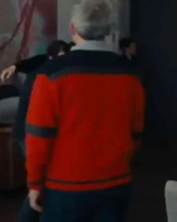 Steve Carell Mountainhead Red Bomber Jacket - Image 3