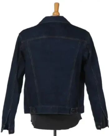 Ryan Gosling Drive Blue Denim Trucker Jacket - Image 3