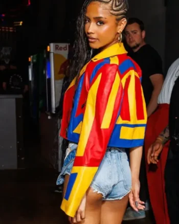 Tyla Berlin 2025 Cropped Jacket - Image 2