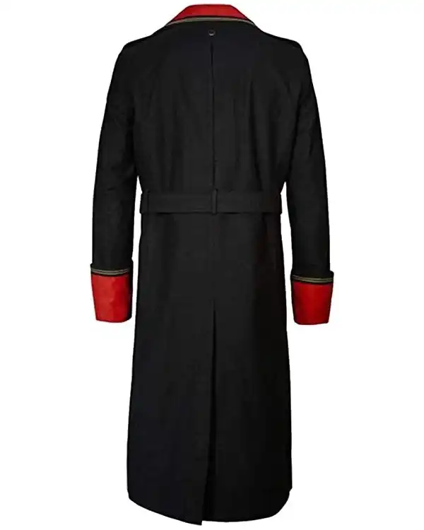 Imperial Guard Men Black Commissar Coat - Image 3