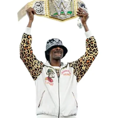 Snoop Dogg Death Row Leopard Track Jacket