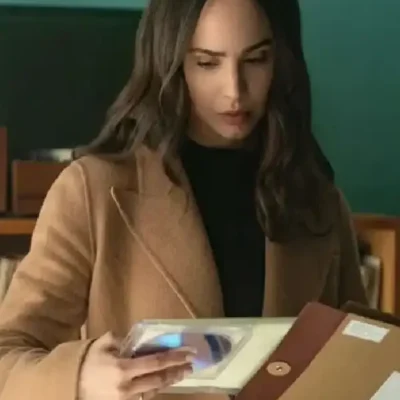 Sofia Carson The Life List Wool Coat