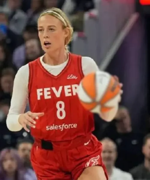 Sophie Cunningham Indiana Fever Red Jersey