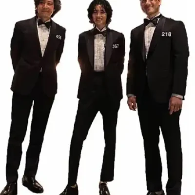 Squid Game S01 Final Game Black Tuxedo Suit