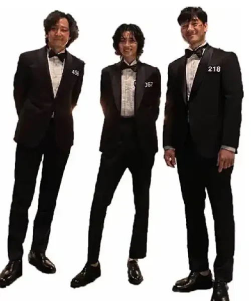Squid Game S01 Final Game Black Tuxedo Suit