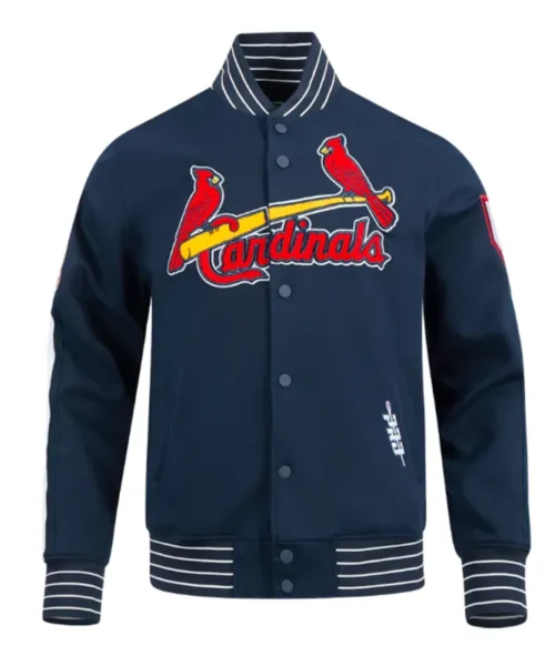 St. Louis Cardinals Current Logo Game Day Navy Jacket