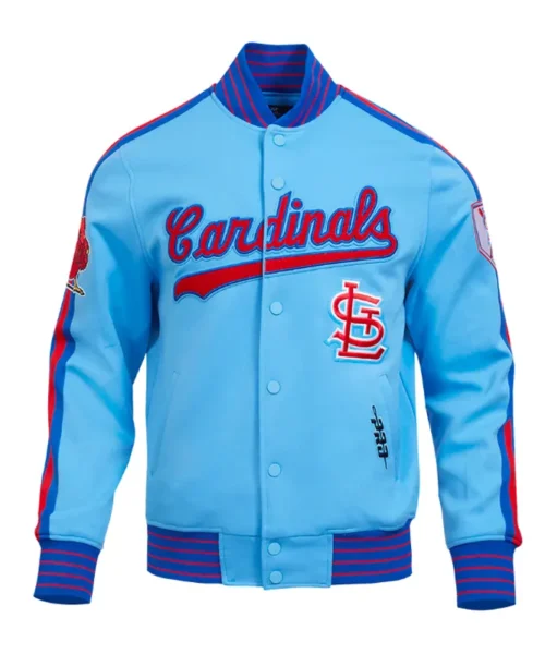 St. Louis Cardinals Logo Game Day Uni Blue Jacket