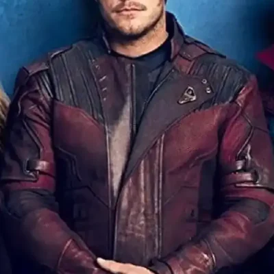 Star Lord Avengers Infinity War Leather Jacket