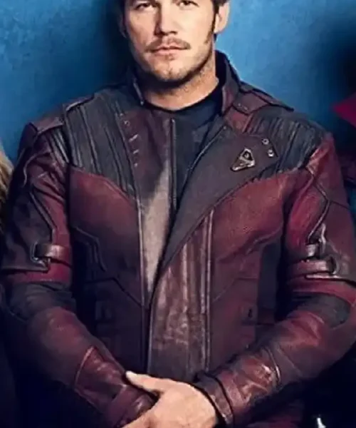 Star Lord Avengers Infinity War Leather Jacket