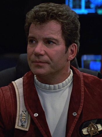 Star Trek V: The Final Frontier William Shatner Red Leather Jacket - Image 4
