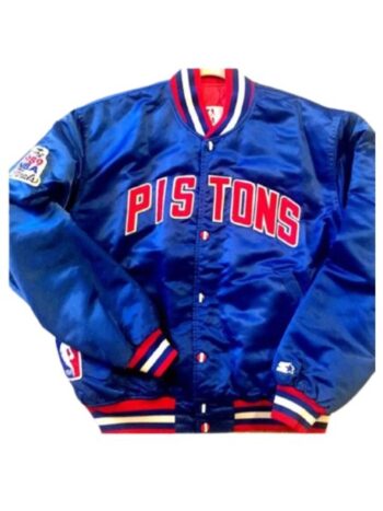 Starter-Detroit-Pistons-Bomber-Jacke