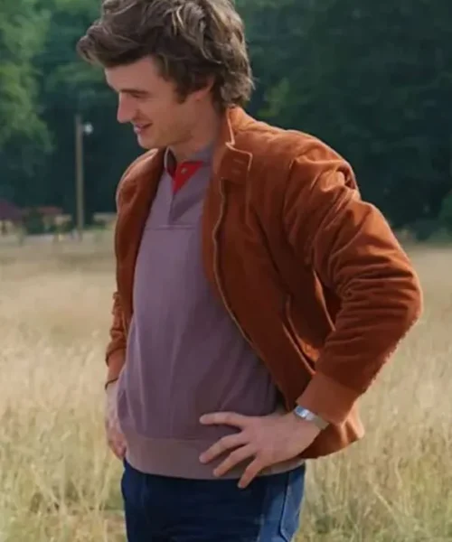 Steve Harrington Stranger Things S05 Brown Jacket