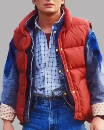 Still: A Michael J. Fox Movie 2023 Red Vest