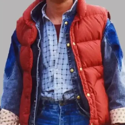 Still: A Michael J. Fox Movie 2023 Red Vest